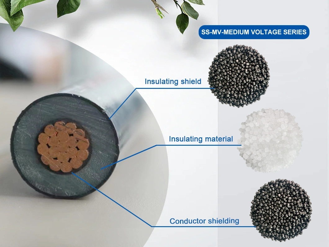 Semi Conductive Shielding Material for Mv Cable