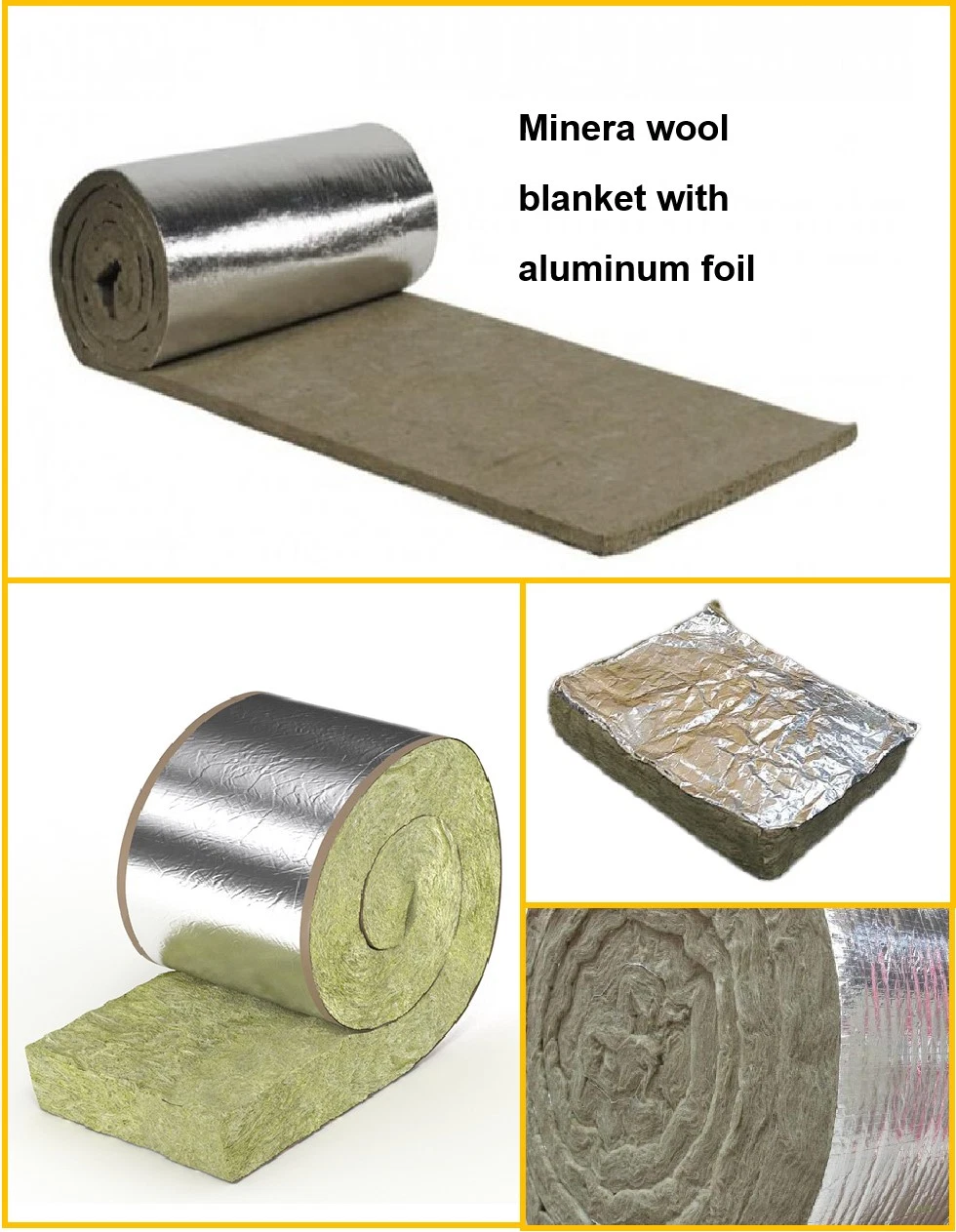 Sound Absorbing and Insulating Thermal Acoustic Board Stone Wool Board Waterproof Heat Insulation Material