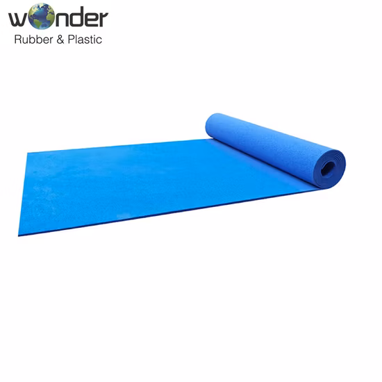 Matériaux isolants en mousse de caoutchouc de différentes épaisseurs et tailles Tapis en mousse de silicone